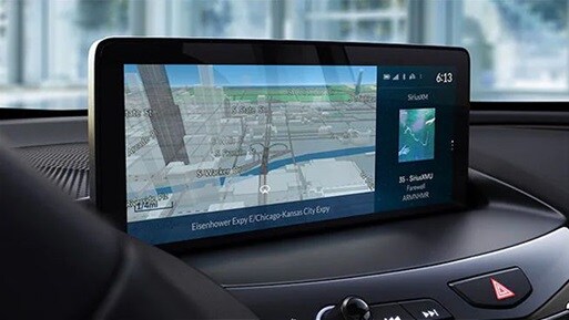 Center Display of 2022 RDX SH-AWD with Advance Package and Ebony interior